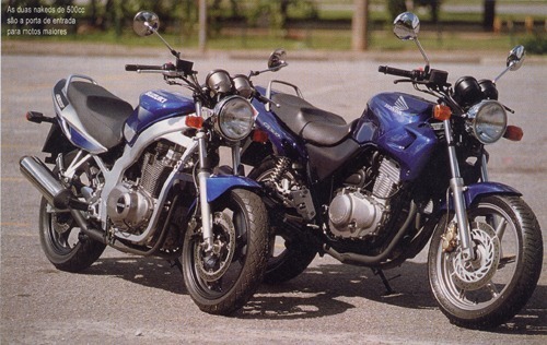 Honda Cbx 200 Strada Pneu Dianteiro Traseiro Tam Original